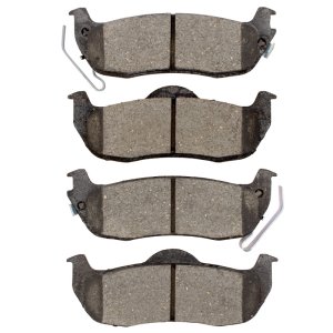 Nissan Titan Brake Pads - Rear - R1 Concepts - Semi Met - `04-`15